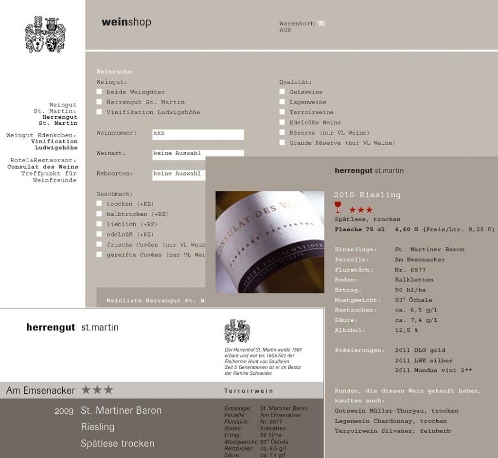 Weinshop Herrengut 2010